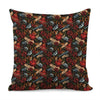 Old School Tattoo Print Pillow Cover