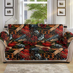 Old School Tattoo Print Sofa Protector