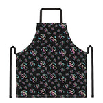 Om Sign Pattern Print Apron