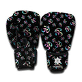 Om Sign Pattern Print Boxing Gloves