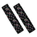 Om Sign Pattern Print Car Seat Belt Covers