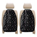 Om Sign Pattern Print Car Seat Organizers