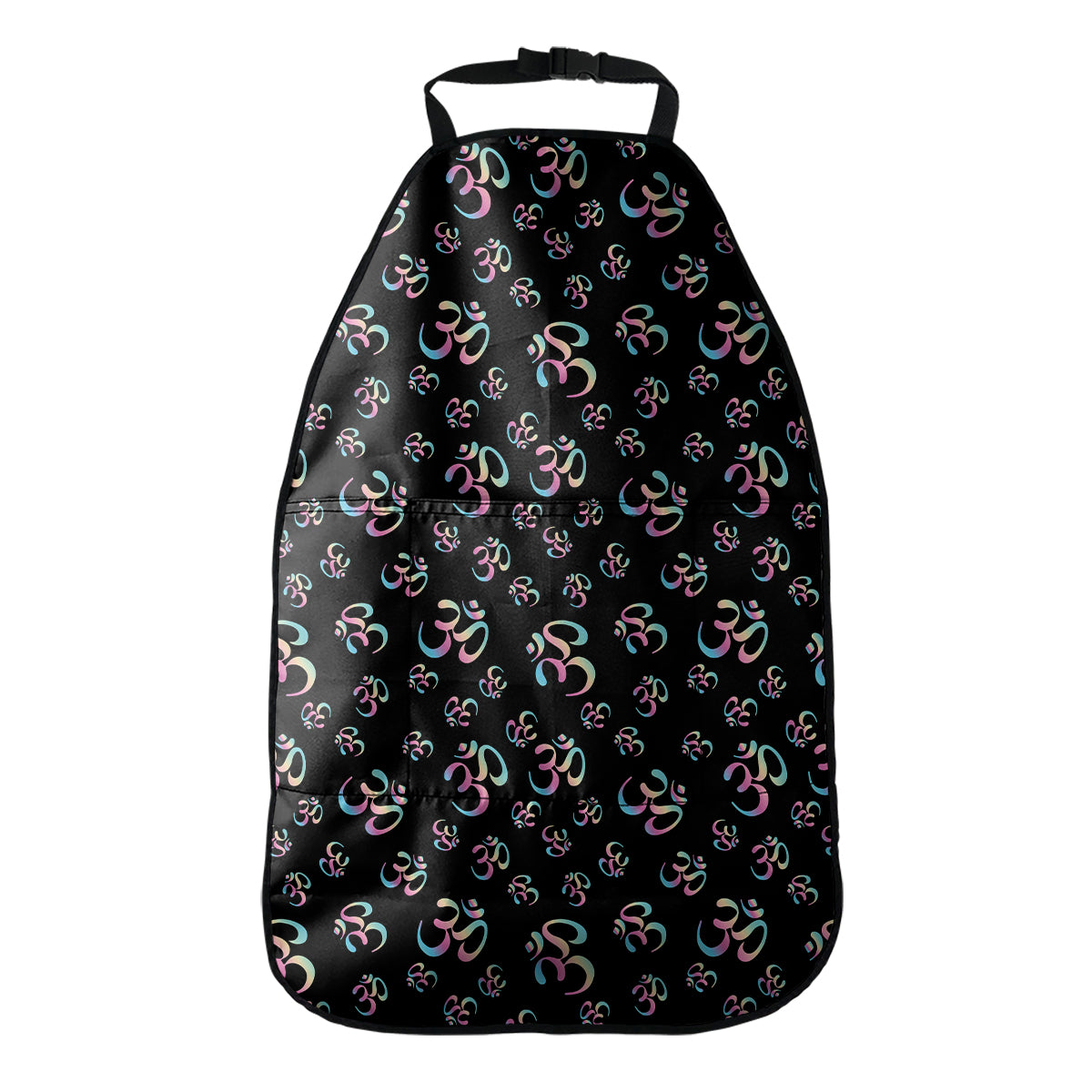 Om Sign Pattern Print Car Seat Organizers