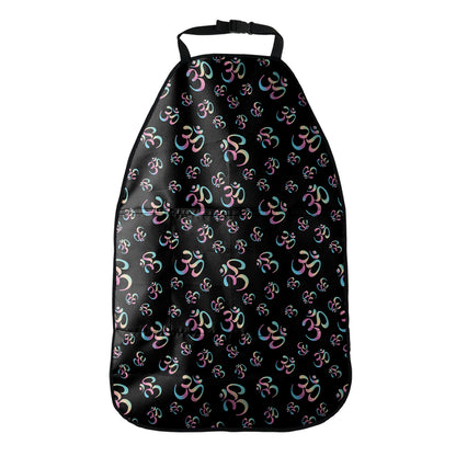 Om Sign Pattern Print Car Seat Organizers