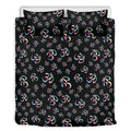 Om Sign Pattern Print Duvet Cover Bedding Set