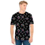 Om Sign Pattern Print Men's T-Shirt