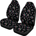 Om Sign Pattern Print Universal Fit Car Seat Covers