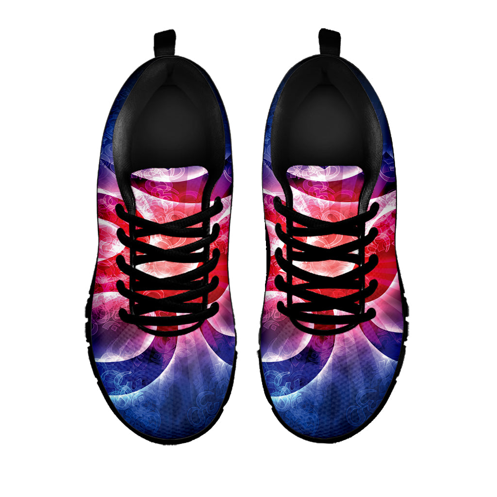 Om Sign Print Black Sneakers