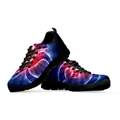 Om Sign Print Black Sneakers