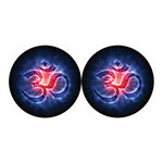 Om Sign Print Car Coasters