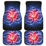 Om Sign Print Front and Back Car Floor Mats