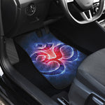 Om Sign Print Front and Back Car Floor Mats