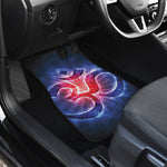 Om Sign Print Front Car Floor Mats