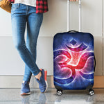 Om Sign Print Luggage Cover