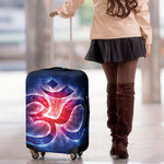 Om Sign Print Luggage Cover