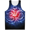 Om Sign Print Men's Tank Top