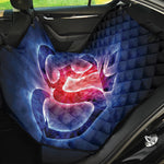 Om Sign Print Pet Car Back Seat Cover