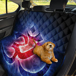 Om Sign Print Pet Car Back Seat Cover