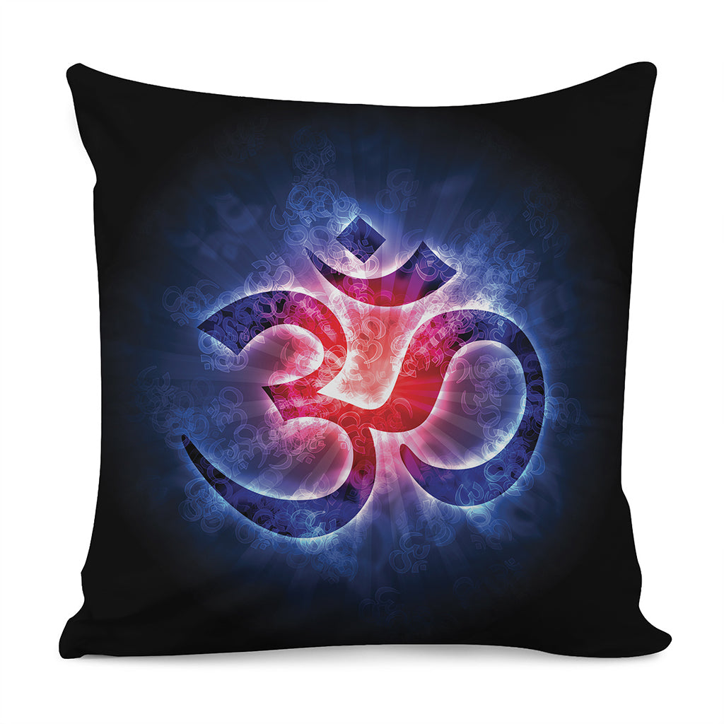 Om Sign Print Pillow Cover