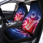 Om Sign Print Universal Fit Car Seat Covers