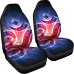 Om Sign Print Universal Fit Car Seat Covers