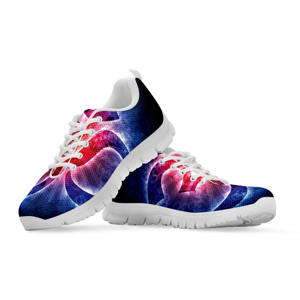 Om Sign Print White Sneakers