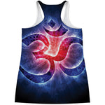 Om Sign Print Women's Racerback Tank Top