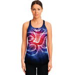 Om Sign Print Women's Racerback Tank Top