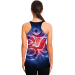 Om Sign Print Women's Racerback Tank Top