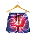 Om Sign Print Women's Shorts