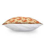 Orange Crab Pattern Print Pillow Cover