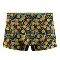 Orange Fruit Pattern Print Men's Boxer Briefs