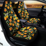 Orange Fruit Pattern Print Universal Fit Car Seat Covers
