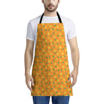Orange Fruit Slices Pattern Print Apron