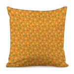 Orange Fruit Slices Pattern Print Pillow Cover