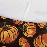 Orange Halloween Pumpkin Pattern Print Sofa Cover