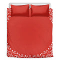 Orange Paisley Bandana Print Duvet Cover Bedding Set