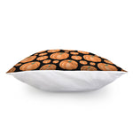Orange Pumpkin Pattern Print Pillow Cover
