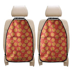 Orange Slices Pattern Print Car Seat Organizers