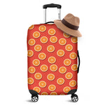 Orange Slices Pattern Print Luggage Cover