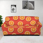 Orange Slices Pattern Print Sofa Cover