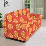 Orange Slices Pattern Print Sofa Cover