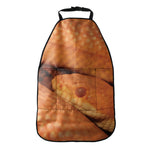 Orange Snake Print Car Seat Organizers