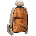 Orange Snake Print Car Seat Organizers