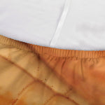 Orange Snake Print Sofa Cover