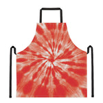 Orange Tie Dye Print Apron