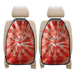 Orange Tie Dye Print Car Seat Organizers