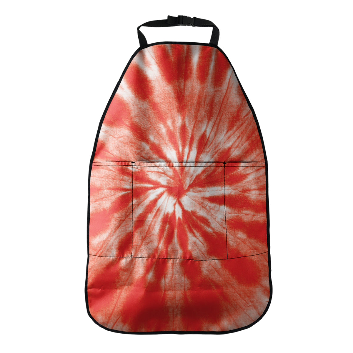 Orange Tie Dye Print Car Seat Organizers