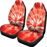 Orange Tie Dye Print Universal Fit Car Seat Covers