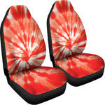 Orange Tie Dye Print Universal Fit Car Seat Covers